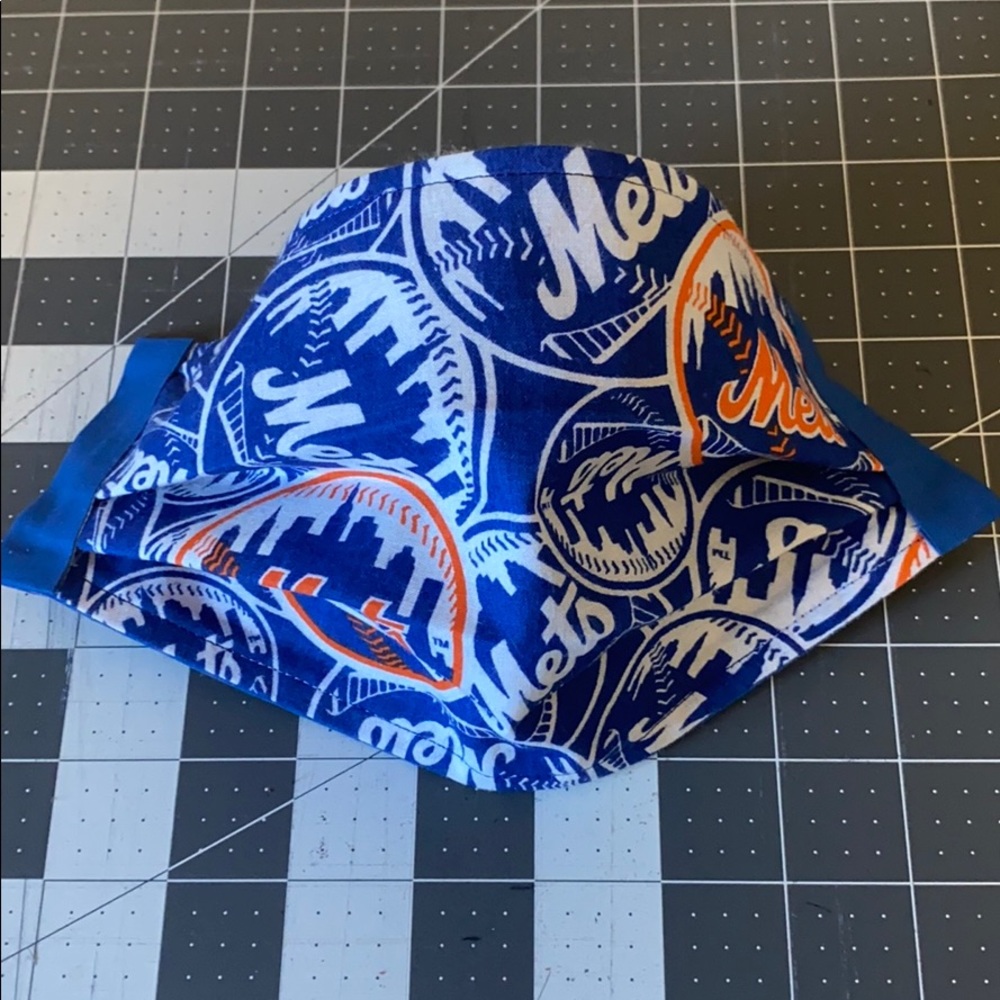 Handmade Reusable Mets Masks w/ built in filter